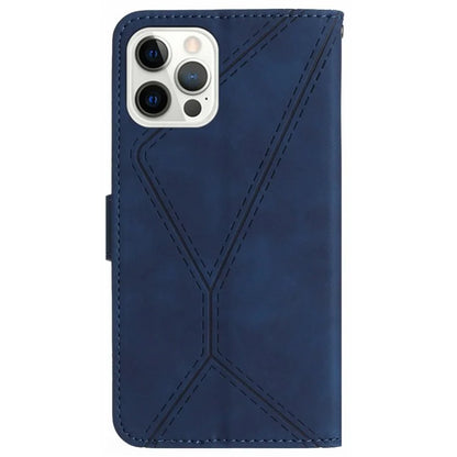 HT05 For iPhone 16 Pro Max Case Leather Phone Cover Card / Cash Slots Stand Feature