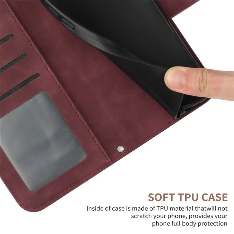 HT04 For iPhone 16 Pro Max Case Sunflower Leather Handbag Flip Phone Cover