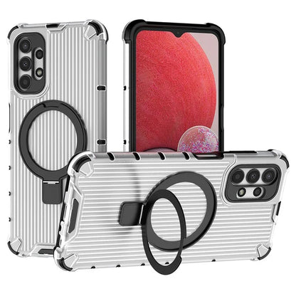 For Samsung Galaxy A13 4G / 5G Case Magnetic Ring Kickstand PC+TPU Phone Cover