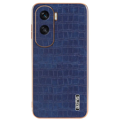 AZNS For Honor X50i 5G / 90 Lite 5G Case Electroplating PU Leather Coated TPU Phone Back Cover