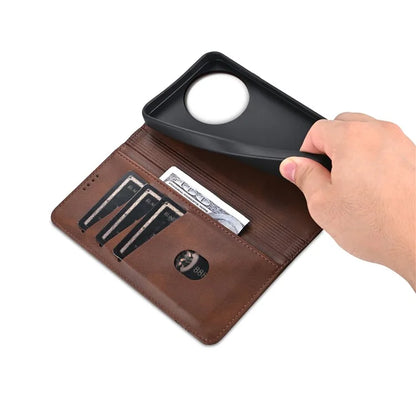 AZNS For vivo V30e 5G Case Leather Phone Cover Hidden Magnetic Adsorption