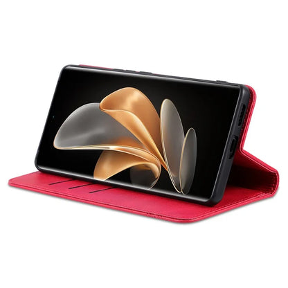 AZNS For vivo V30e 5G Case Leather Phone Cover Hidden Magnetic Adsorption