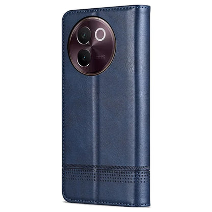 AZNS For vivo V30e 5G Case Leather Phone Cover Hidden Magnetic Adsorption