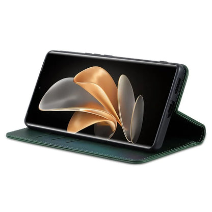 AZNS For vivo V30e 5G Case Leather Phone Cover Hidden Magnetic Adsorption