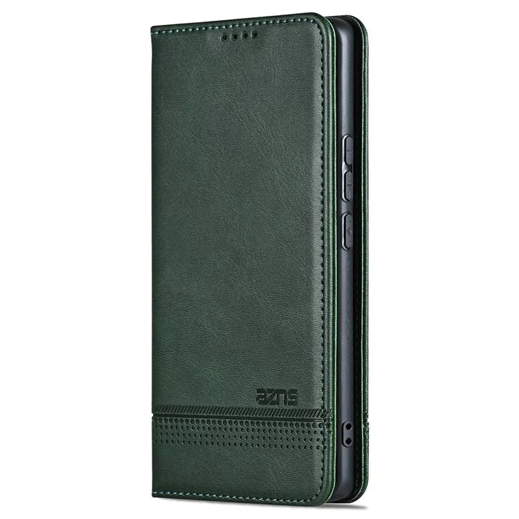 AZNS For vivo V30e 5G Case Leather Phone Cover Hidden Magnetic Adsorption