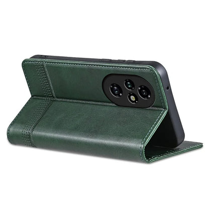 AZNS For Honor 200 5G Case Leather Phone Cover Magnetic Flip Closure