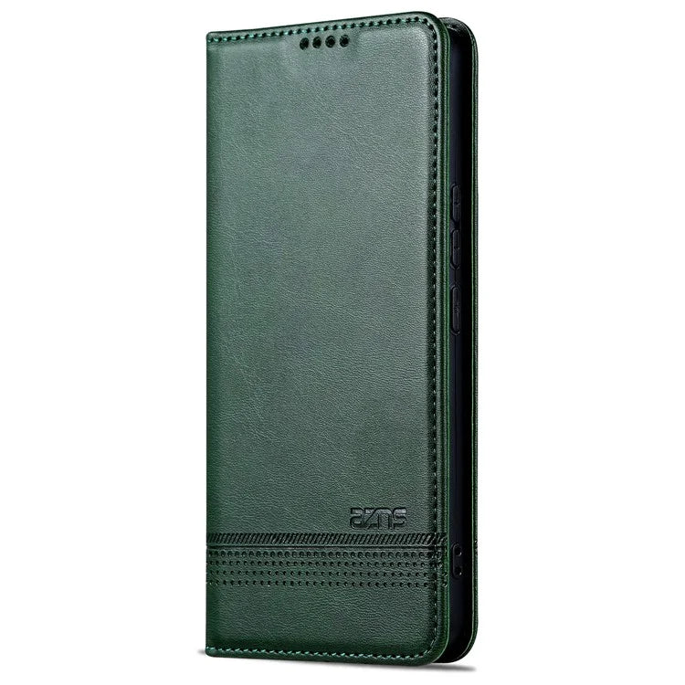 AZNS For Honor 200 5G Case Leather Phone Cover Magnetic Flip Closure