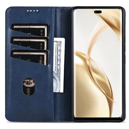 AZNS For Honor 200 5G Case Leather Phone Cover Magnetic Flip Closure