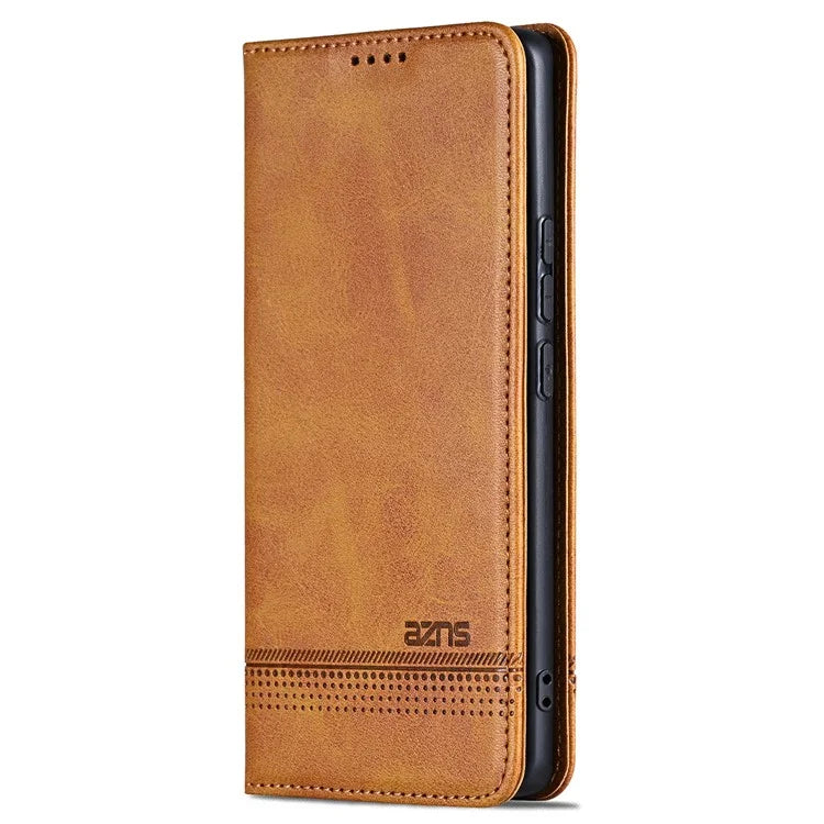 AZNS For Honor 200 5G Case Leather Phone Cover Magnetic Flip Closure
