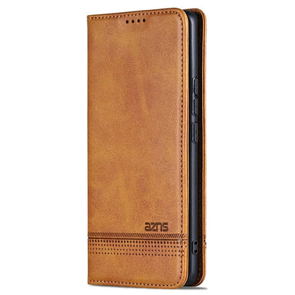 AZNS For Honor 200 5G Case Leather Phone Cover Magnetic Flip Closure