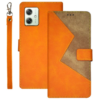 IDEWEI For Motorola Moto G64 5G Stand Case Anti-Scratch Leather Phone Cover