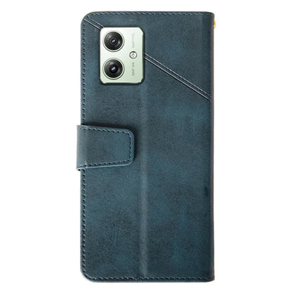 IDEWEI For Motorola Moto G64 5G Case PU Leather Phone Cover Calf Texture Wallet