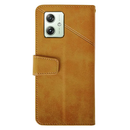 IDEWEI For Motorola Moto G64 5G Case PU Leather Phone Cover Calf Texture Wallet