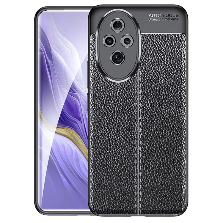 For Honor 200 5G Case Litchi Grain TPU Shockproof Phone Cover