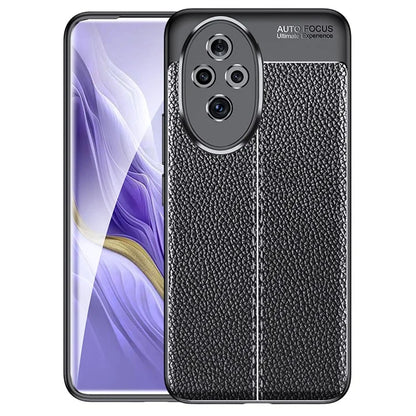 For Honor 200 5G Case Litchi Grain TPU Shockproof Phone Cover