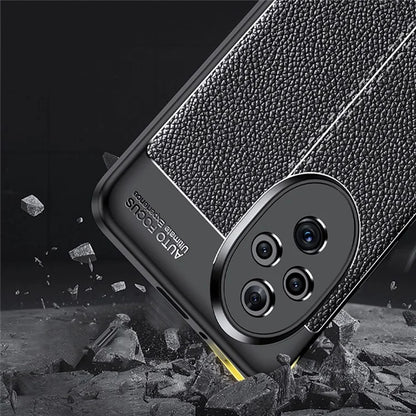 For Honor 200 5G Case Litchi Grain TPU Shockproof Phone Cover