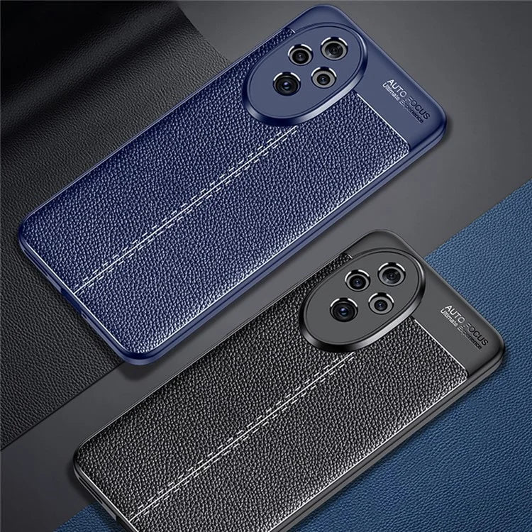 For Honor 200 5G Case Litchi Grain TPU Shockproof Phone Cover