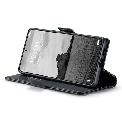CASEME 023 Series For Xiaomi 14 Ultra Case RFID Blocking Glossy Stand Phone Cover