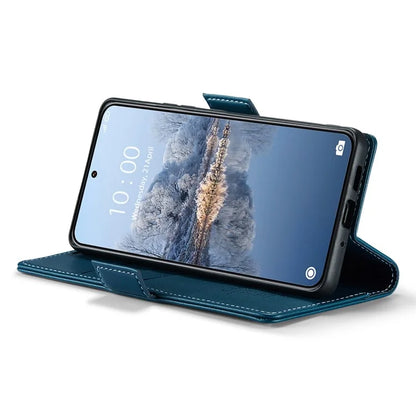 CASEME 023 Series For Xiaomi 14 Ultra Case RFID Blocking Glossy Stand Phone Cover