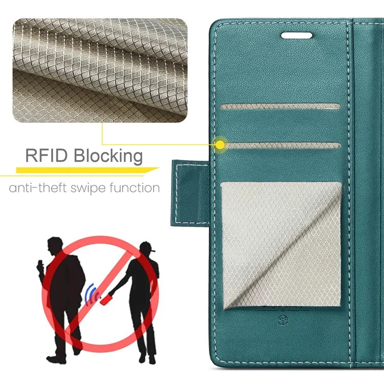 CASEME 023 Series For Xiaomi Poco X6 Pro 5G / Redmi K70E 5G Case RFID Blocking Phone Leather Cover