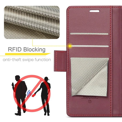 CASEME 023 Series For Xiaomi Poco X6 Pro 5G / Redmi K70E 5G Case RFID Blocking Phone Leather Cover