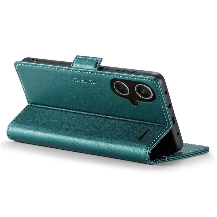 CASEME 023 Series For Xiaomi Redmi Note 13 Pro+ 5G Leather Case Glossy Phone Cover RFID Blocking
