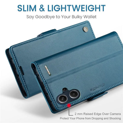 CASEME 023 Series For Xiaomi Redmi Note 13 Pro+ 5G Leather Case Glossy Phone Cover RFID Blocking