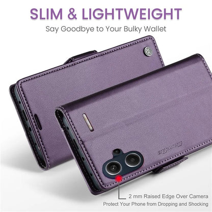 CASEME 023 Series For Xiaomi Redmi Note 13 Pro+ 5G Leather Case Glossy Phone Cover RFID Blocking