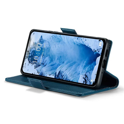 CASEME 023 Series For Xiaomi Redmi Note 13 5G Stand Case RFID Blocking Glossy Phone Cover
