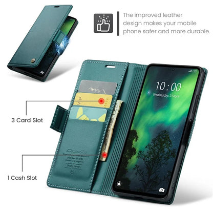 CASEME 023 Series For Xiaomi Redmi Note 13 5G Stand Case RFID Blocking Glossy Phone Cover