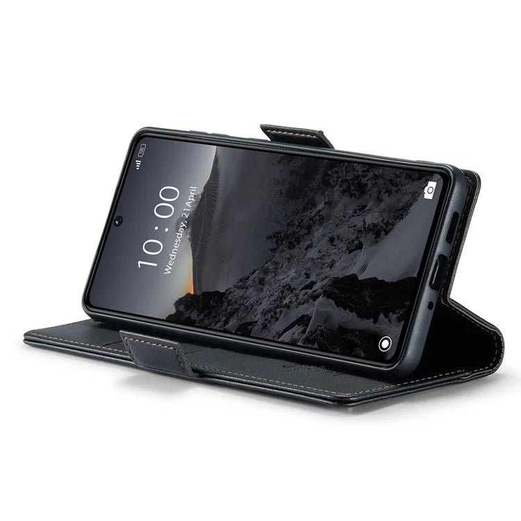 CASEME 023 Series For Xiaomi Redmi Note 13 Pro 5G / Poco X6 5G Case RFID Blocking Wallet Phone Cover