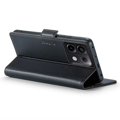 CASEME 023 Series For Xiaomi Redmi Note 13 Pro 5G / Poco X6 5G Case RFID Blocking Wallet Phone Cover