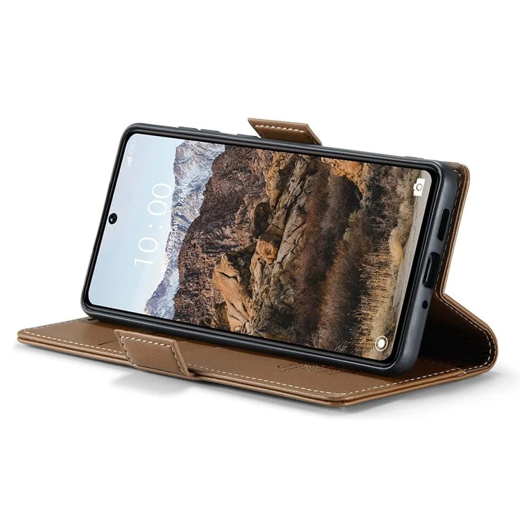 CASEME 023 Series For Xiaomi Redmi Note 13 Pro 5G / Poco X6 5G Case RFID Blocking Wallet Phone Cover