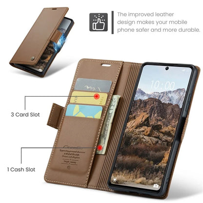 CASEME 023 Series For Xiaomi Redmi Note 13 Pro 5G / Poco X6 5G Case RFID Blocking Wallet Phone Cover