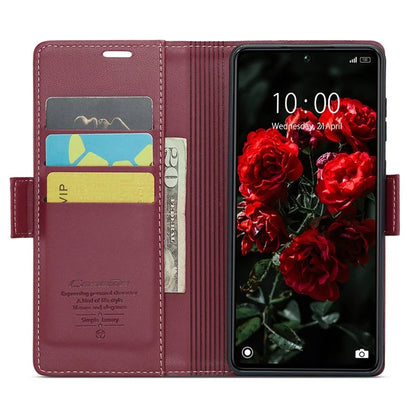 CASEME 023 Series For Xiaomi Redmi Note 13 Pro 5G / Poco X6 5G Case RFID Blocking Wallet Phone Cover