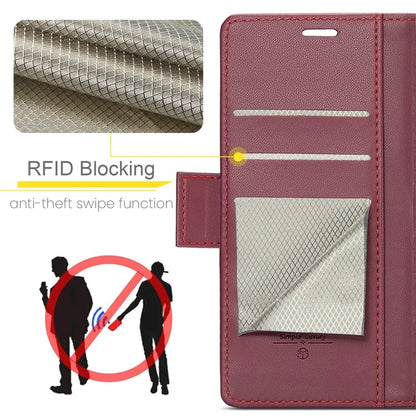 CASEME 023 Series For Xiaomi Redmi Note 13 Pro 5G / Poco X6 5G Case RFID Blocking Wallet Phone Cover