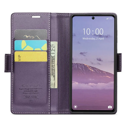 CASEME 023 Series For Xiaomi Redmi Note 13 Pro 5G / Poco X6 5G Case RFID Blocking Wallet Phone Cover