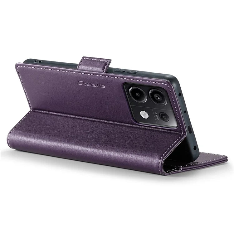 CASEME 023 Series For Xiaomi Redmi Note 13 Pro 5G / Poco X6 5G Case RFID Blocking Wallet Phone Cover