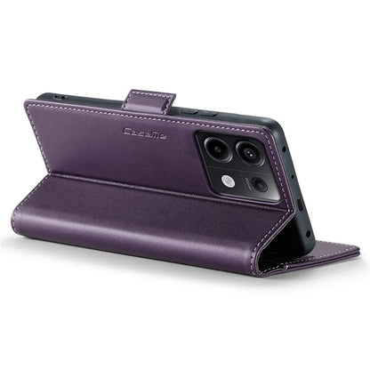 CASEME 023 Series For Xiaomi Redmi Note 13 Pro 5G / Poco X6 5G Case RFID Blocking Wallet Phone Cover