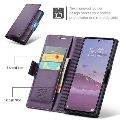 CASEME 023 Series For Xiaomi Redmi Note 13 Pro 5G / Poco X6 5G Case RFID Blocking Wallet Phone Cover