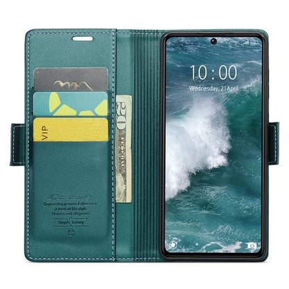 CASEME 023 Series For Xiaomi Redmi Note 13 Pro 5G / Poco X6 5G Case RFID Blocking Wallet Phone Cover