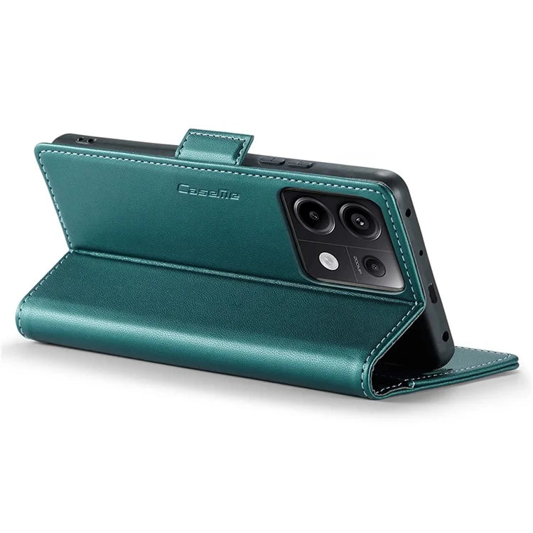 CASEME 023 Series For Xiaomi Redmi Note 13 Pro 5G / Poco X6 5G Case RFID Blocking Wallet Phone Cover