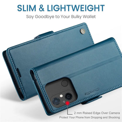 CASEME 023 Series For Xiaomi Redmi 11A 4G / 12C 4G RFID Blocking Case Stand Glossy Phone Cover