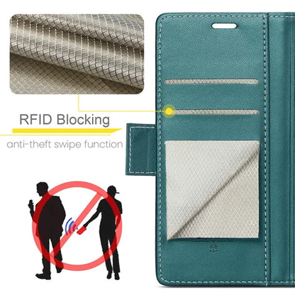 CASEME 023 Series For Xiaomi Redmi 11A 4G / 12C 4G RFID Blocking Case Stand Glossy Phone Cover