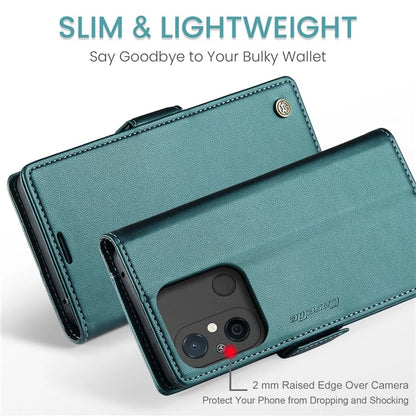 CASEME 023 Series For Xiaomi Redmi 11A 4G / 12C 4G RFID Blocking Case Stand Glossy Phone Cover