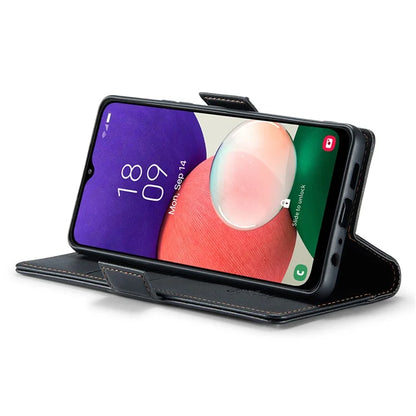 CASEME 023 Series For Samsung Galaxy A22 5G (EU Version) / F42 5G Wallet Case RFID Blocking Phone Cover