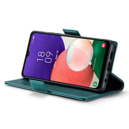 CASEME 023 Series For Samsung Galaxy A22 5G (EU Version) / F42 5G Wallet Case RFID Blocking Phone Cover