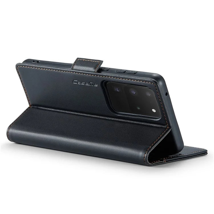 CASEME 023 Series For Samsung Galaxy S20 Ultra Case Wallet RFID Blocking Leather Phone Cover