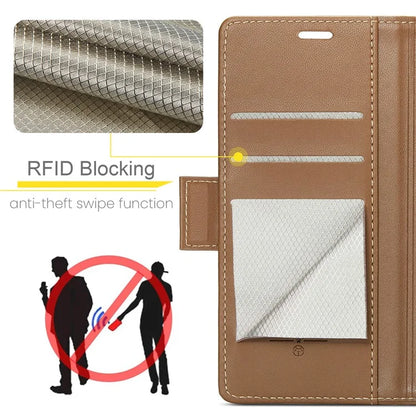 CASEME 023 Series For Samsung Galaxy S20 Ultra Case Wallet RFID Blocking Leather Phone Cover