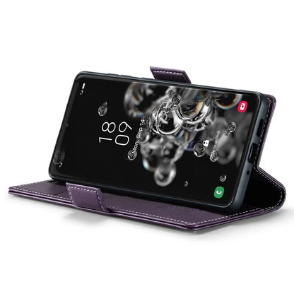 CASEME 023 Series For Samsung Galaxy S20 Ultra Case Wallet RFID Blocking Leather Phone Cover